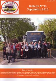 Couverture du bulletin n° 94 - Septembre 2016 Photo illustrant l'article