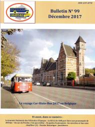 Couverture du bulletin n° 99 - Décembre 2017 Photo illustrant l'article