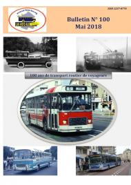 Couverture du bulletin n° 100 - Mai 2018 Photo illustrant l'article
