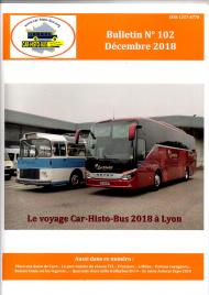 Couverture du bulletin n° 102 - Décembre 2018 Photo illustrant l'article