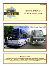 Couverture du bulletin n°64 - Janvier 2009 Photo illustrant l'article