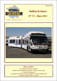 Couverture du bulletin n°73 - Mars 2011 Photo illustrant l'article