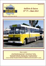Couverture du bulletin n°77 - Mars 2012 Photo illustrant l'article
