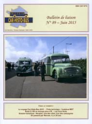 Couverture du bulletin n°89 – Juin 2015 Photo illustrant l'article
